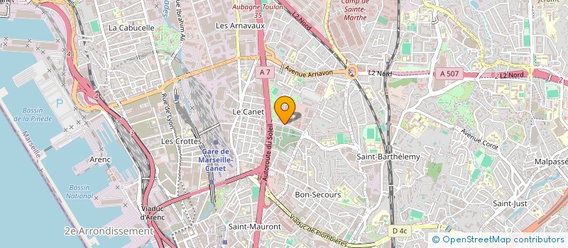 localisation de l'entreprise SOCIETE SEAFARER à MARSEILLE