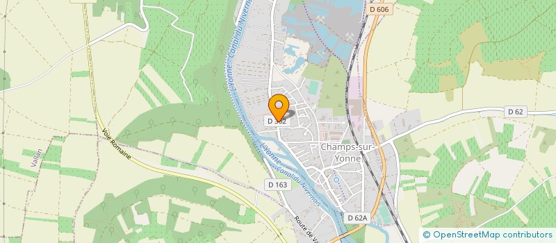 localisation de l'entreprise SOCIETE SEBASTIEN SORIN  CHAMPS-SUR-YONNE