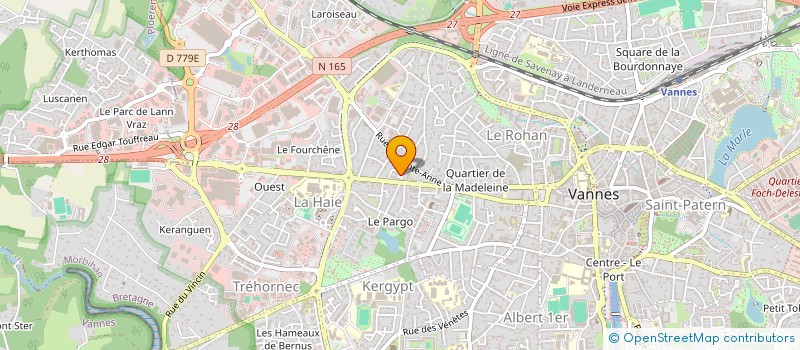 localisation de l'entreprise SOCIETE SEEN à VANNES