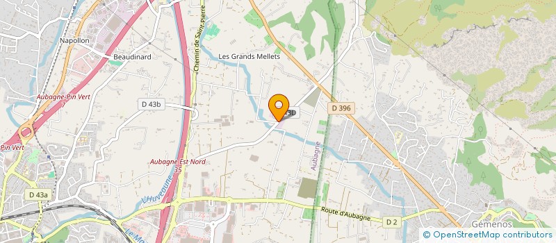 localisation de l'entreprise SOCIETE SEGILPED à AUBAGNE