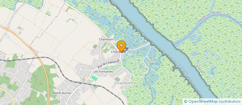 localisation de l'entreprise SOCIETE SEGUIN à CHAILLEVETTE