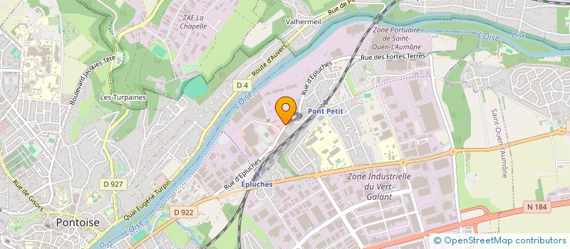 localisation de l'entreprise SOCIETE SEPANOR à SAINT-OUEN-L'AUMONE