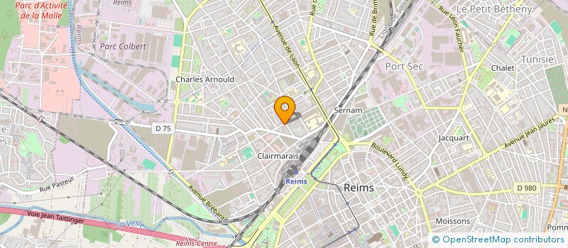 localisation de l'entreprise SOCIETE SERI FLOCK à REIMS