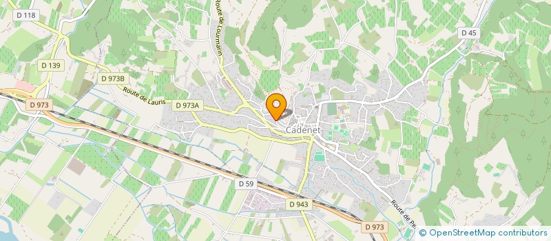 localisation de l'entreprise SOCIETE SERVICE COMPRIS  CADENET