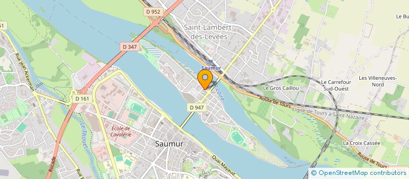 localisation de l'entreprise SOCIETE SERVICES D'EDITION ET FORMARIONS à SAUMUR