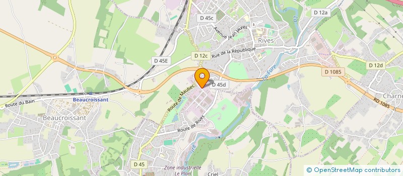 localisation de l'entreprise SOCIETE SERVICES TOURNIER à RENAGE