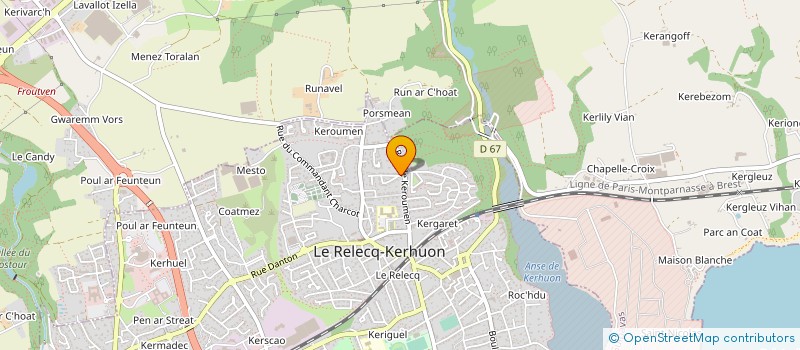 localisation de l'entreprise SOCIETE SF à LE RELECQ-KERHUON