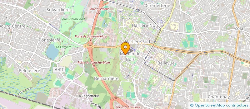 localisation de l'entreprise SOCIETE SH DISTRIBUTION à ST-HERBLAIN