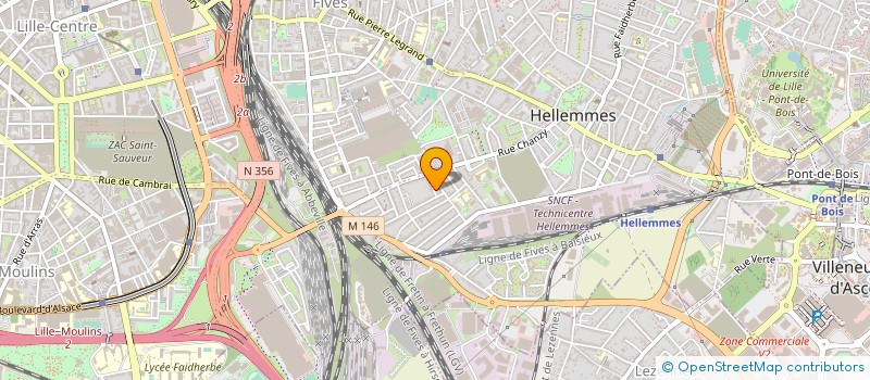 localisation de l'entreprise SOCIETE SI AMMOUR à LILLE
