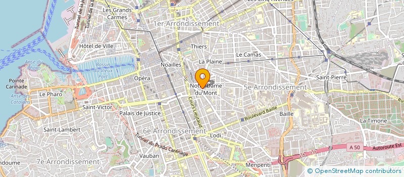 localisation de l'entreprise SOCIETE SIBON à MARSEILLE