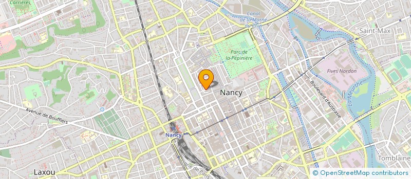 localisation de l'entreprise SOCIETE SIMON PITOY  NANCY