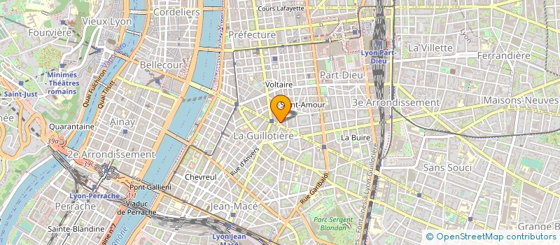localisation de l'entreprise SOCIETE SIRAND à LYON