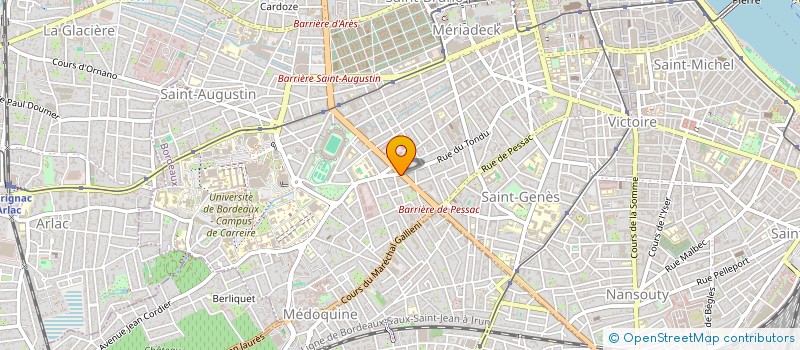 localisation de l'entreprise SOCIETE SL  BORDEAUX