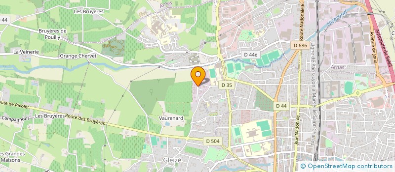 localisation de l'entreprise SOCIETE SLD à GLEIZE