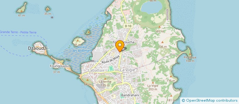 localisation de l'entreprise SOCIETE SMIG CAPEX SARL à PAMANDZI