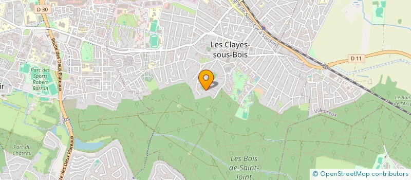 localisation de l'entreprise SOCIETE SNAE à LES CLAYES-SOUS-BOIS