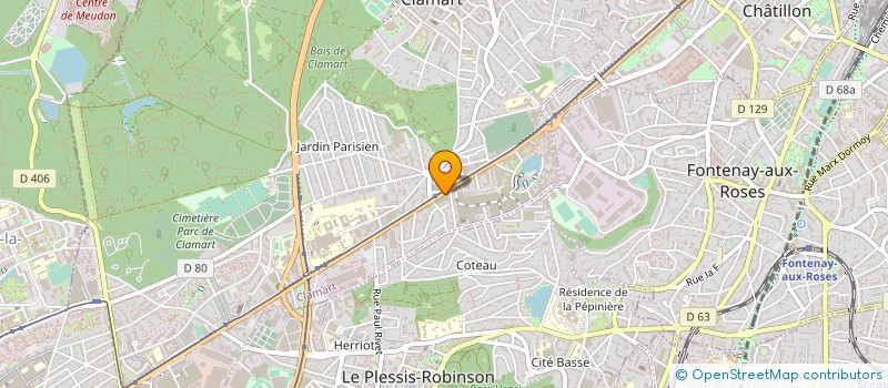 localisation de l'entreprise SOCIETE SNASLI à CLAMART