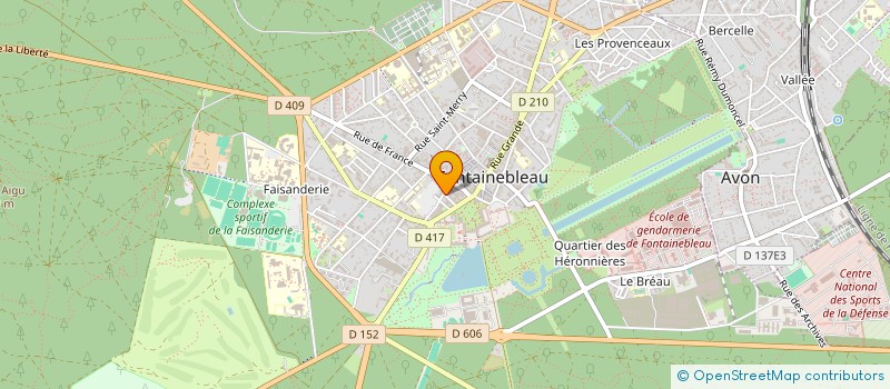 localisation de l'entreprise SOCIETE SO SWEET à FONTAINEBLEAU