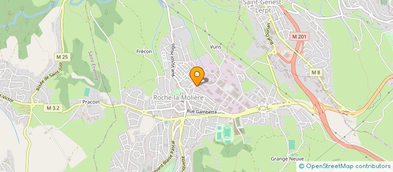 localisation de l'entreprise SOCIETE SOBOCZYNSKI à ROCHE-LA-MOLIERE