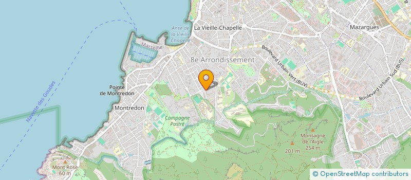 localisation de l'entreprise SOCIETE SOCAT à MARSEILLE