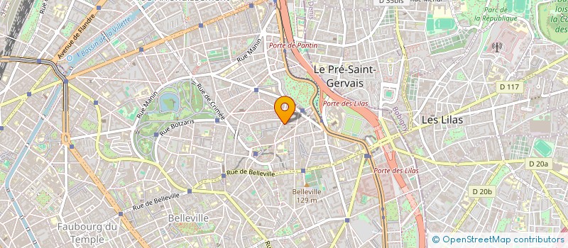 localisation de l'entreprise SOCIETE SOCQUET ET CIE  PARIS