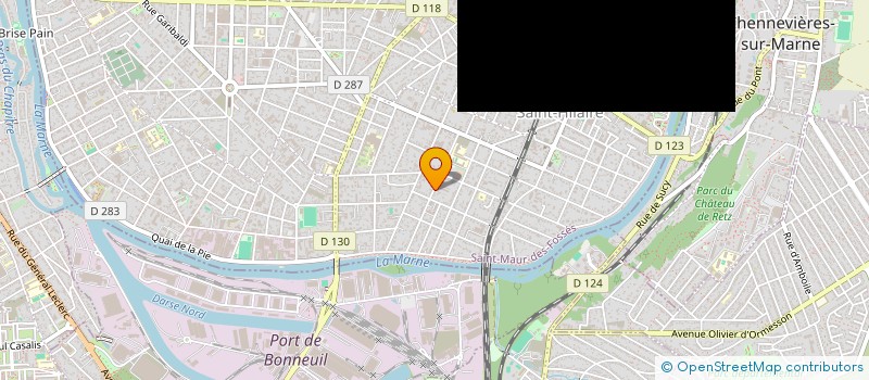 localisation de l'entreprise SOCIETE SODICEP à SAINT-MAUR-DES-FOSSES
