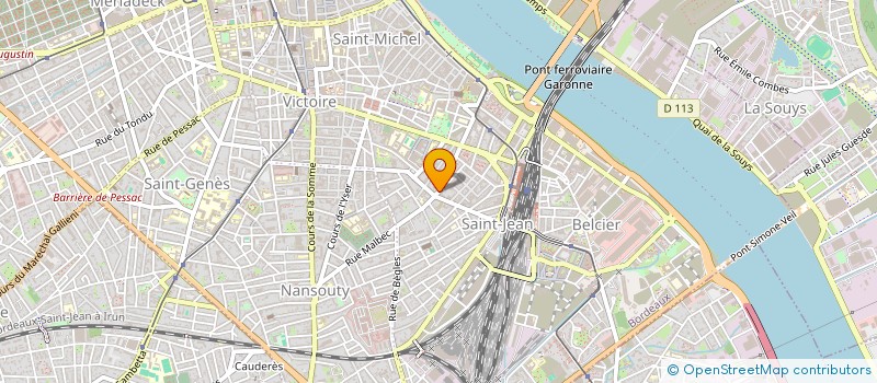 localisation de l'entreprise SOCIETE SODIFMO à BORDEAUX