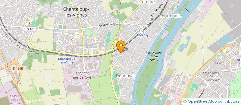 localisation de l'entreprise SOCIETE SONAGI  ANDRESY