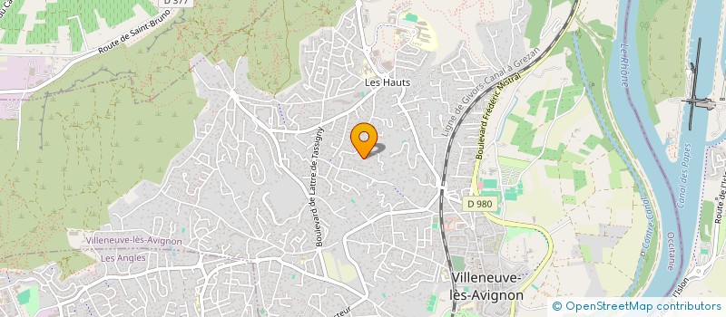 localisation de l'entreprise SOCIETE SOO-X à VILLENEUVE-LES-AVIGNON