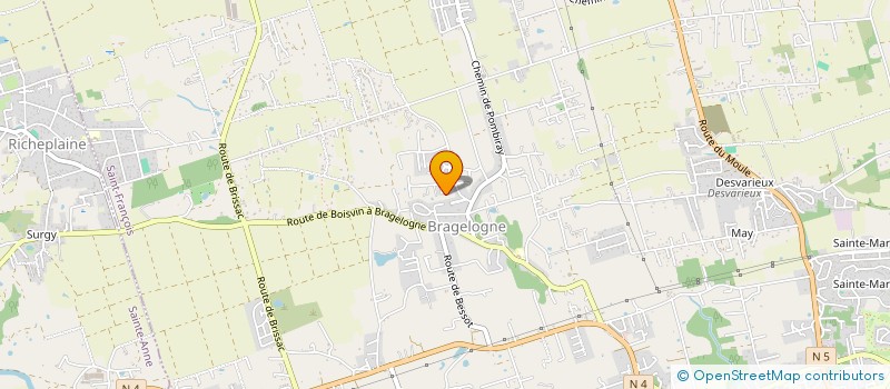 localisation de l'entreprise SOCIETE SOTER COORDINATION DE TRAVAUX DU BTP  SAINT-FRANCOIS