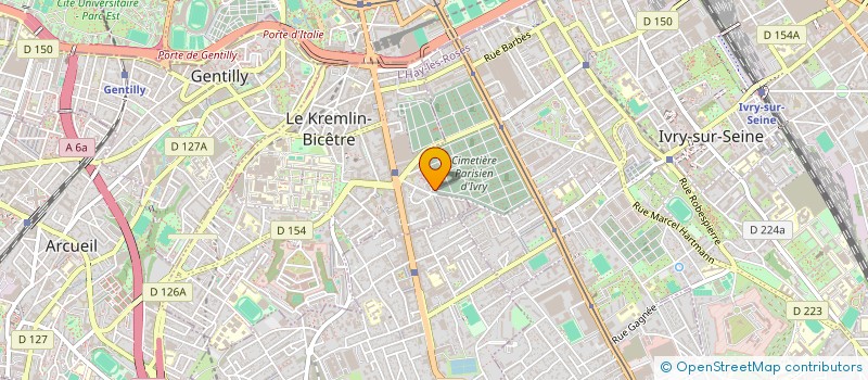 localisation de l'entreprise SOCIETE SOTIME à KREMLIN BICETRE