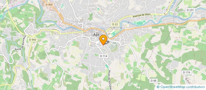 localisation de l'entreprise SOCIETE SOU ECOLES LAIQUES D'APT  APT