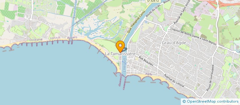 localisation de l'entreprise SOCIETE SOULIER à AGDE