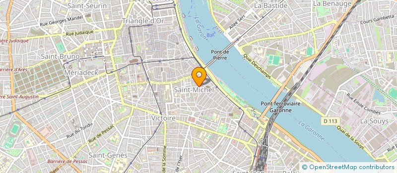 localisation de l'entreprise SOCIETE SOUSS à BORDEAUX