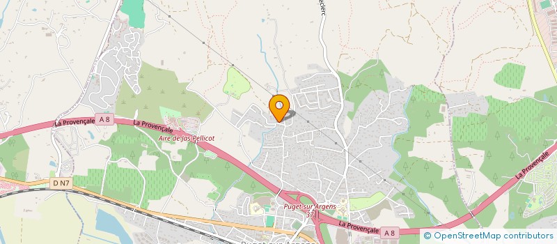 localisation de l'entreprise SOCIETE SPECIALISEE REVETEMENT ETANCHE à PUGET-SUR-ARGENS
