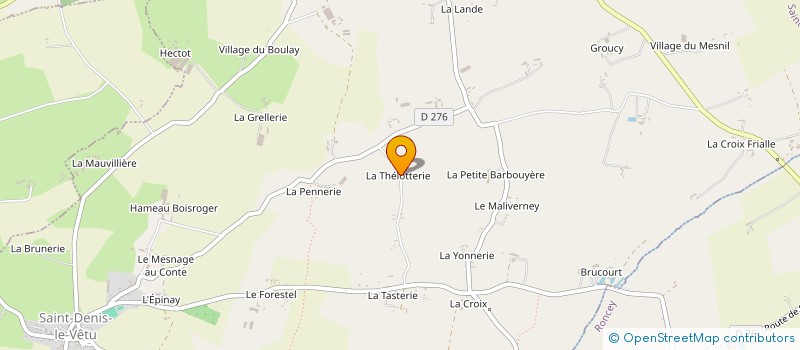 localisation de l'entreprise SOCIETE SPORTIVE DE CHASSE DE LA VALLEE DE VANNES  SAINT-DENIS-LE-VETU