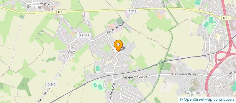 localisation de l'entreprise SOCIETE SPORTIVE DE JEU DE BALLE  HERIN