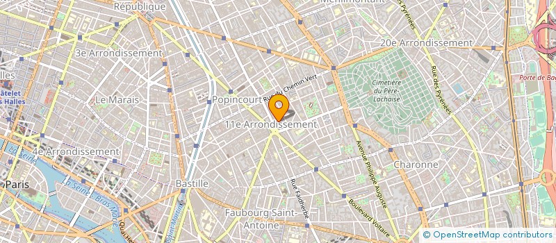 localisation de l'entreprise SOCIETE STANDARD AUTO à PARIS