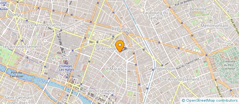 localisation de l'entreprise SOCIETE STELLAFNOR INTERNATIONAL à PARIS