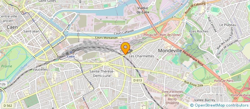 localisation de l'entreprise SOCIETE STELLOR à CAEN