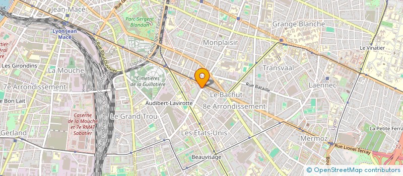 localisation de l'entreprise SOCIETE STELNET à LYON