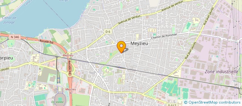 localisation de l'entreprise SOCIETE STEPHANEXPRESS à MEYZIEU