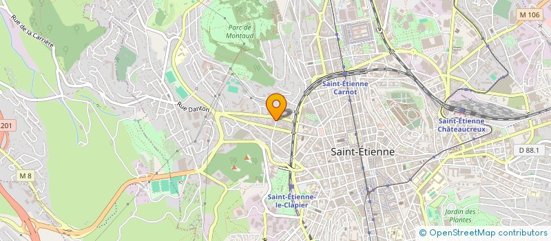 localisation de l'entreprise SOCIETE STEPHANOISE DE MECANIQUE à SAINT-ETIENNE