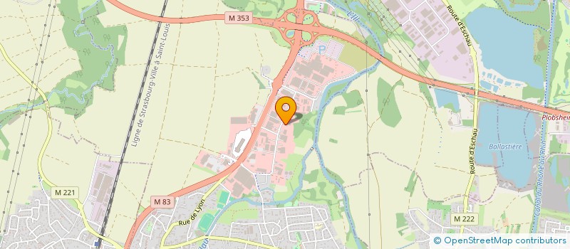 localisation de l'entreprise SOCIETE STRASAL SUCCESSEUR DE LEON HIFF  FEGERSHEIM