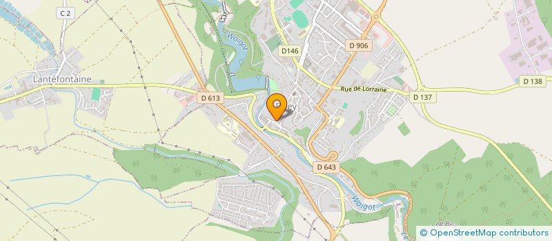 localisation de l'entreprise SOCIETE STUDIO BRIEY  VAL DE BRIEY