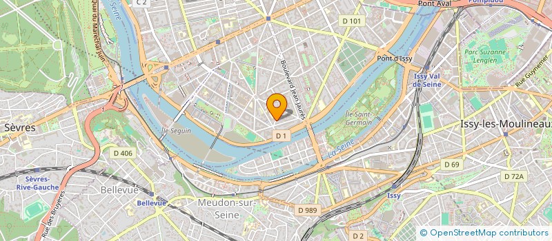 localisation de l'entreprise SOCIETE STUDIOS DAMIENS à BOULOGNE-BILLANCOURT