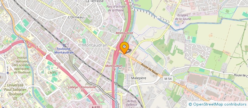 localisation de l'entreprise SOCIETE SUD CONSTRUCTION ENGENEERING à TOULOUSE