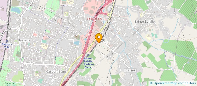 localisation de l'entreprise SOCIETE SUD-OUEST SONDAGE à SAINTE-EULALIE