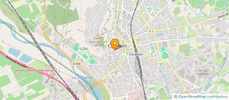 localisation de l'entreprise SOCIETE SUD PRIMEURS à CAVAILLON