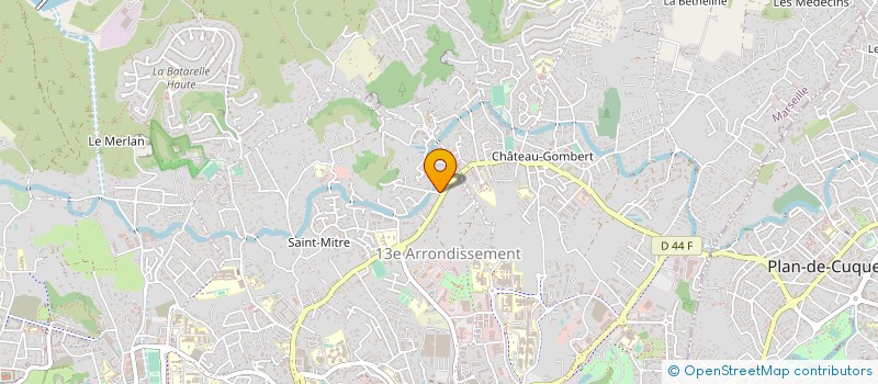 localisation de l'entreprise SOCIETE SUD SERVICE LOCATION à MARSEILLE